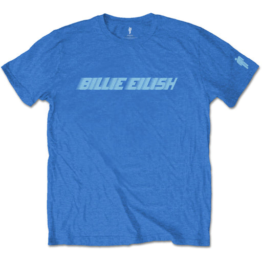 T-Shirt - Billie Eilish - Blue Racer Logo