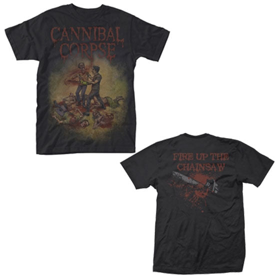 TShirt Cannibal Corpse Chainsaw Rock, Heavy Metal, Punk