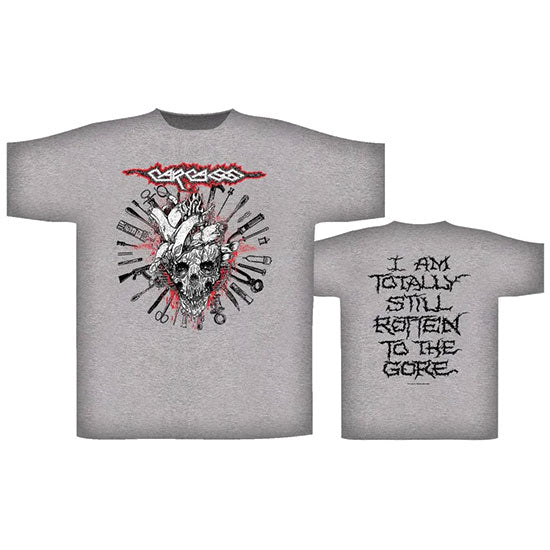 T-Shirt - Carcass - Still Rotten to the Gore - Grey