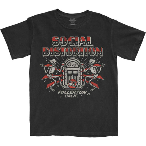 T-Shirt - Social Distortion - Jukebox Skelly
