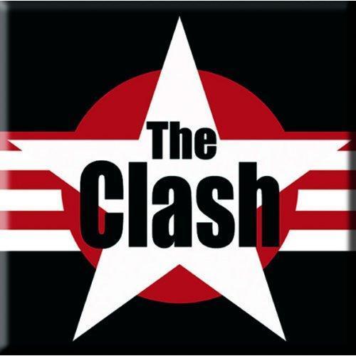 Fridge Magnet - The Clash - Star & Stripes-Metalomania