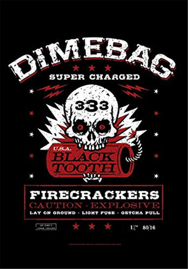 Flag - Pantera - Dimebag Darrell - Firecrackers