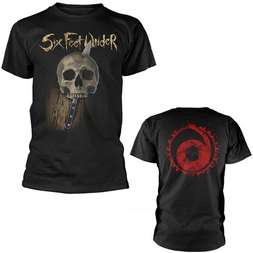 T-Shirt - Six Feet Under - Knife Skull