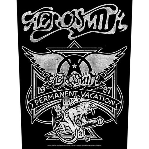 Back Patch - Aerosmith - Permanent Vacation