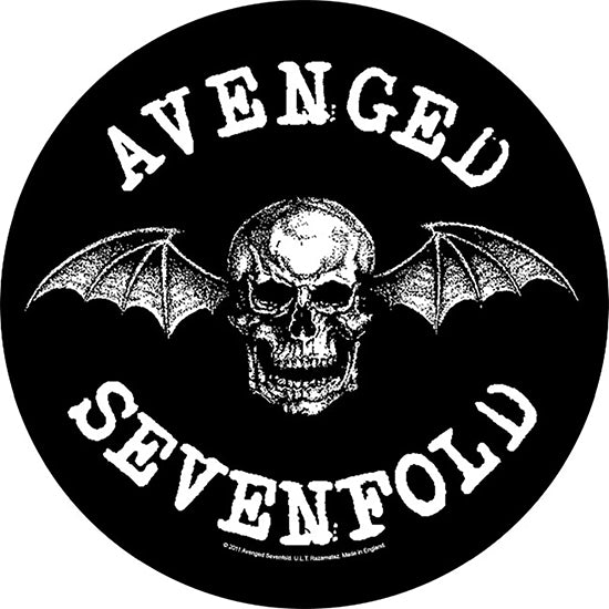 Back Patch - Avenged Sevenfold - Death Bat - Round