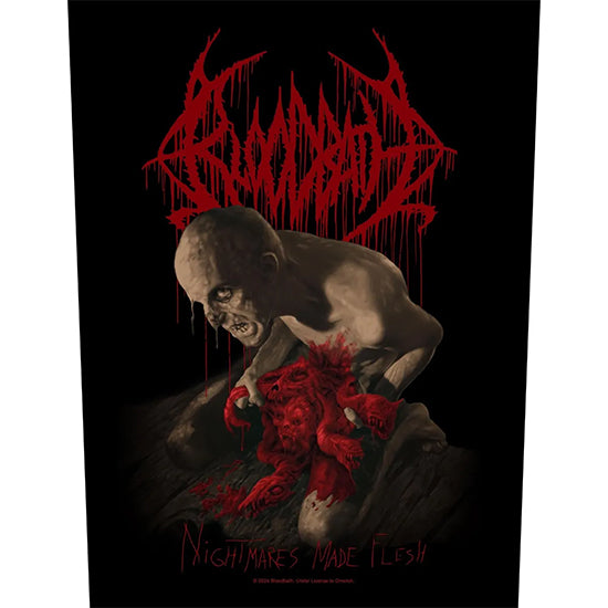 Back Patch - Bloodbath - Nightmares Made Flesh