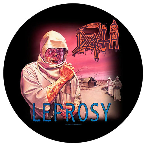 Back Patch - Death - Leprosy - Round