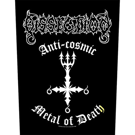 Back Patch - Dissection - Anti-Cosmic Metal of Death