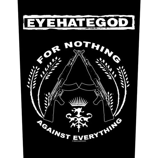 Back Patch - Eyehategod - For Nothing