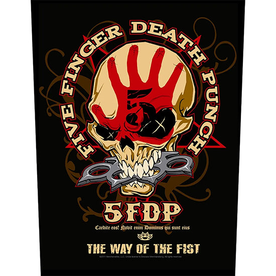 Back Patch - Five Finger Death Punch - Way of the Fist