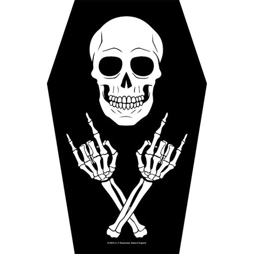 Back Patch - Generic - Coffin Skeleton