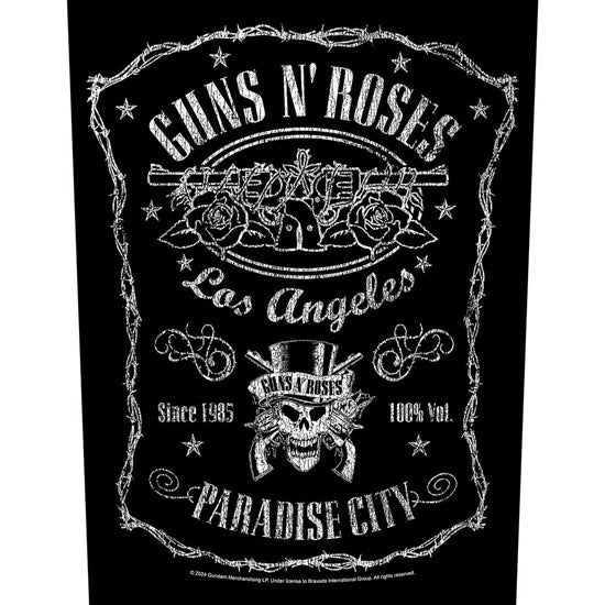 Back Patch - Guns N Roses - Paradise City