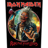 Back Patch - Iron Maiden - Run For Your Lives
