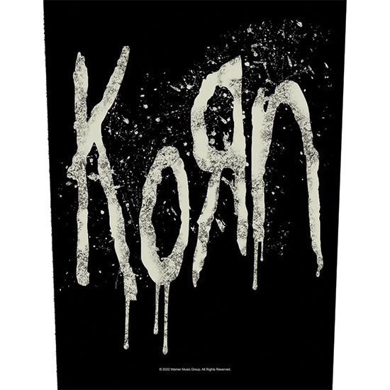 Back Patch - Korn - Splatter Logo