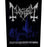 Back Patch - Mayhem - De Mysteriis Dom Sathanas