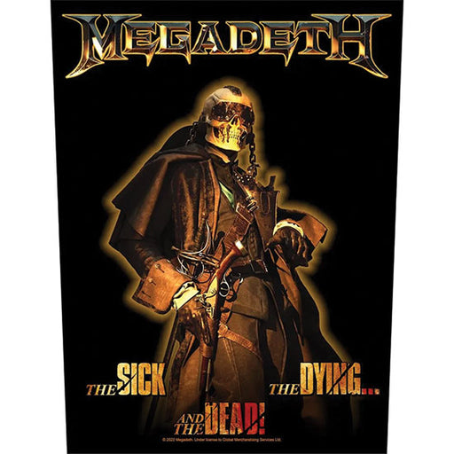 Back Patch - Megadeth - The Sick, The Dying... and the Dead
