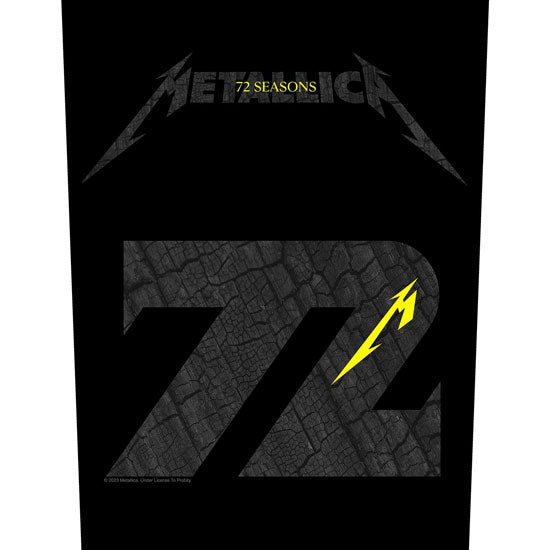 Back Patch - Metallica - Charred 72