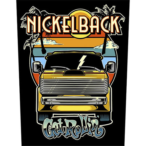 Back Patch - Nickelback - Get Rollin'