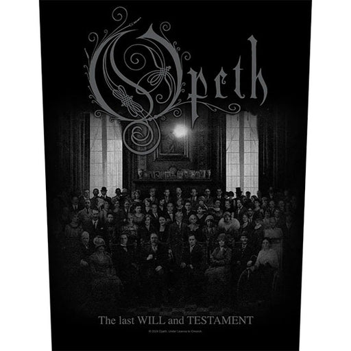 Back Patch - Opeth - The Last Will and Testament