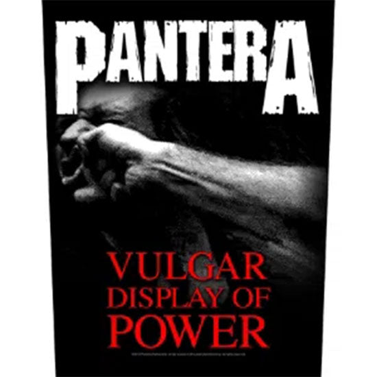 Back Patch - Pantera - Vulgar Display of Power