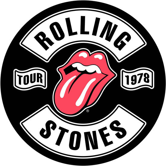 Back Patch - Rolling Stones - Tour 1978 - Round