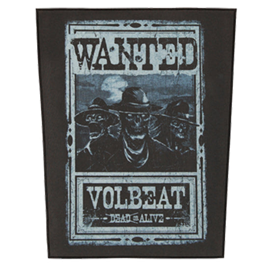 Back Patch - Volbeat - Wanted Dead or Alive