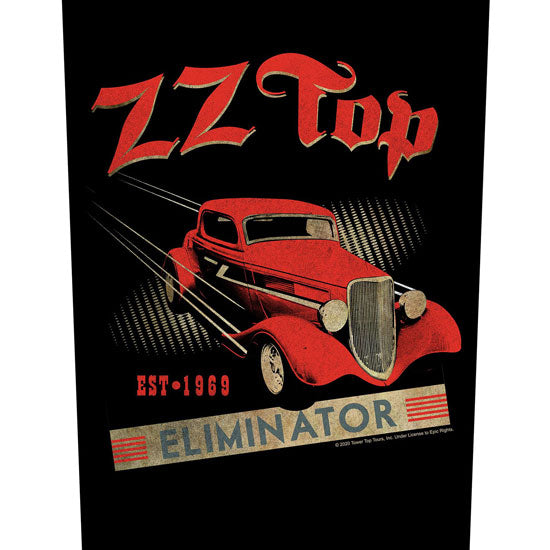 Back Patch - ZZ Top - Eliminator
