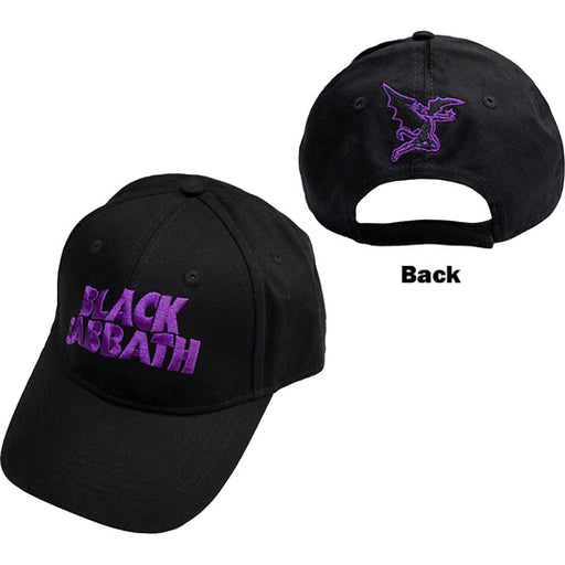 Baseball Hat - Black Sabbath - Demon and Logo