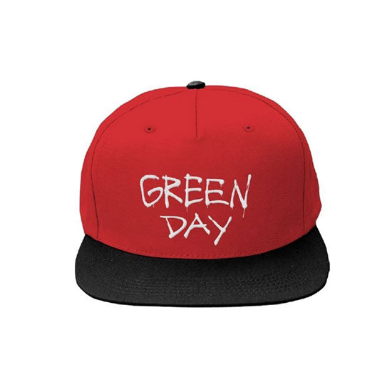 Baseball Hat - Green Day - Radio Hat - Red - Front