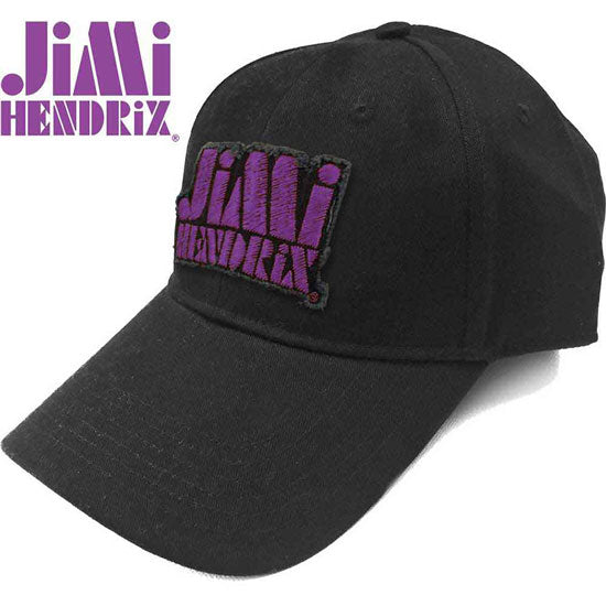Baseball Hat - Jimi Hendrix - Purple Stencil Logo