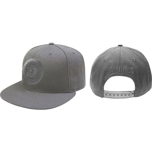 Baseball Hat - Ramones - Presidential Seal - Grey