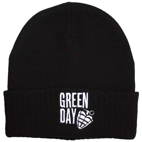 Beanie - Green Day - Stacked Logo and Grenade