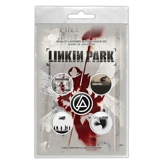 Button Badge Set - Linkin Park - Hybrid Theory