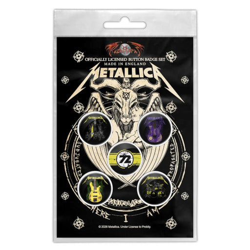 Button Badge Set - Metallica - If Darkness Had A Son