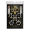 Button Badge Set - Opeth - The Last Will and Testament