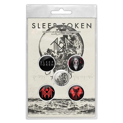 Button Badge Set - Sleep Token - Take Me Back To Eden