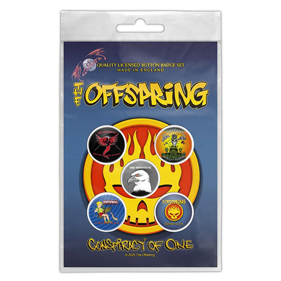 Button Badge Set - The Offspring - Conspiracy of One