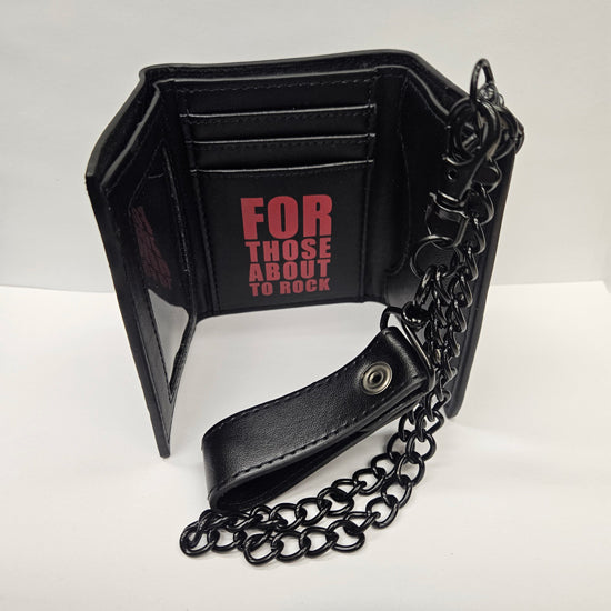 Chain Wallet - AC/DC - For Those About To Rock - Inside