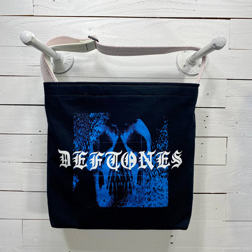 Crossbody Tee Bag - Deftones - Static Skull