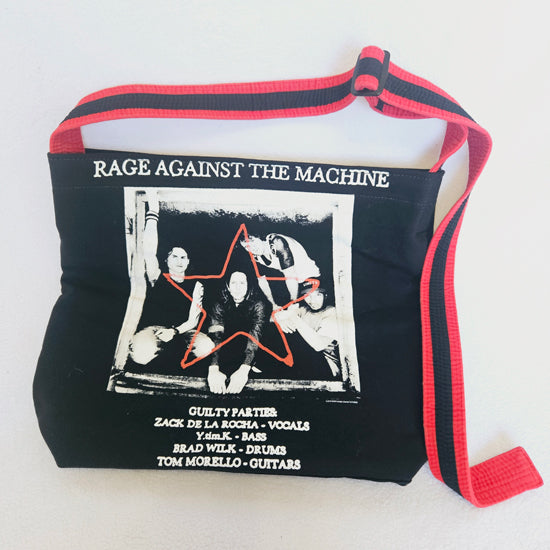 Crossbody Tee Bag - Rage Against The Machine - Battle Star - Back