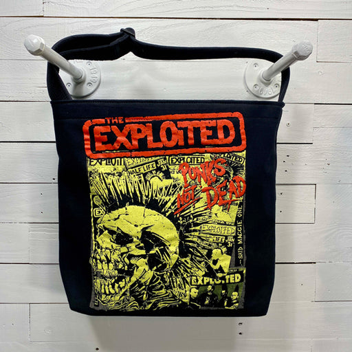 Crossbody Tee Bag - The Exploited - Punk's Not Dead