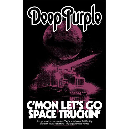 Deluxe Flag - Deep Purple - Space Truckin'