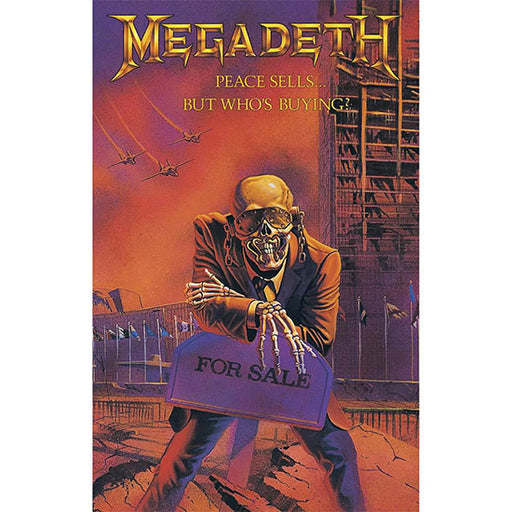 Deluxe Flag - Megadeth - Peace Sells