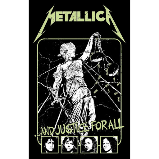 Deluxe Flag - Metallica - And Justice For All - Band