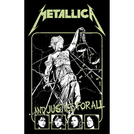 Deluxe Flag - Metallica - And Justice For All - Band