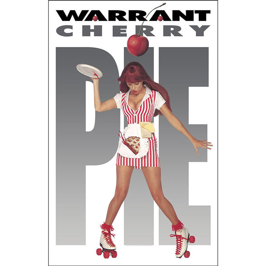 Deluxe Flag - Warrant - Cherry Pie
