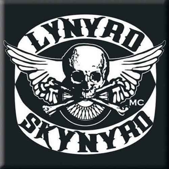 Fridge Magnet - Lynyryd Skynyrd - Biker Patch Logo