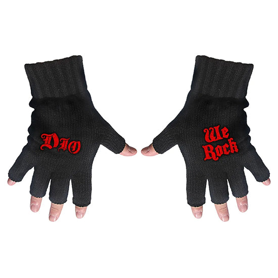 Gloves - Dio - Logo - We Rock