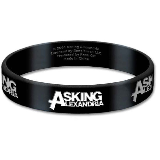 Gummy Wristband - Asking Alexandria - Logo
