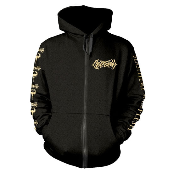 Hoodie - Cryptopsy - Blasphemy Made Flesh - Zip - Front